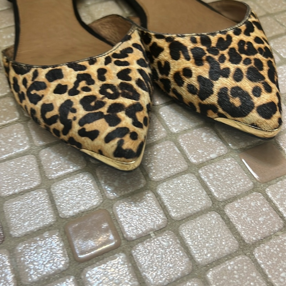 Steve Madden calf hair leopard shoes size 9.5 - Picture 6 of 7